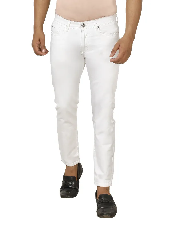 Men White Jeans In Dhamtari