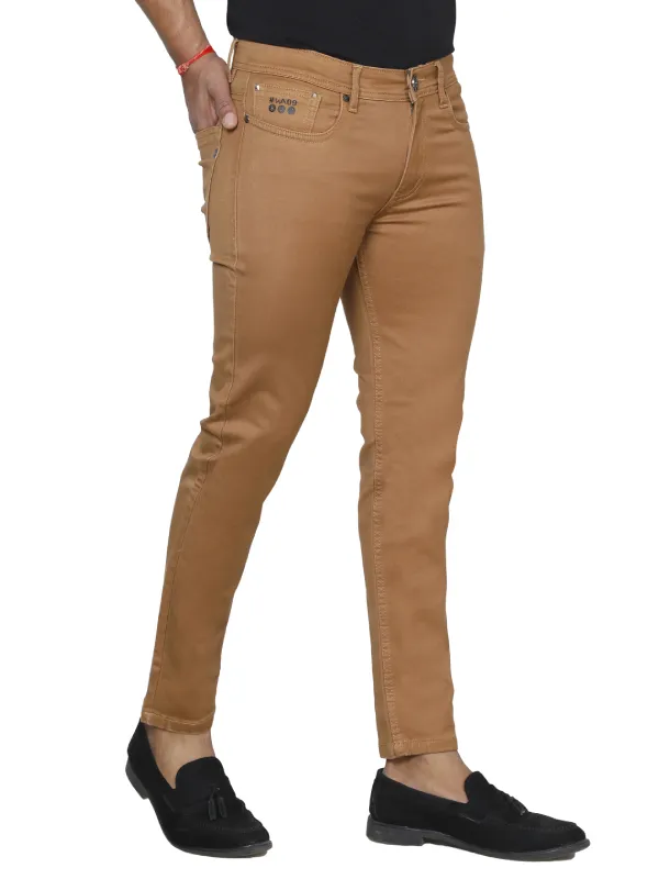Men Brown Jeans In Davanagere