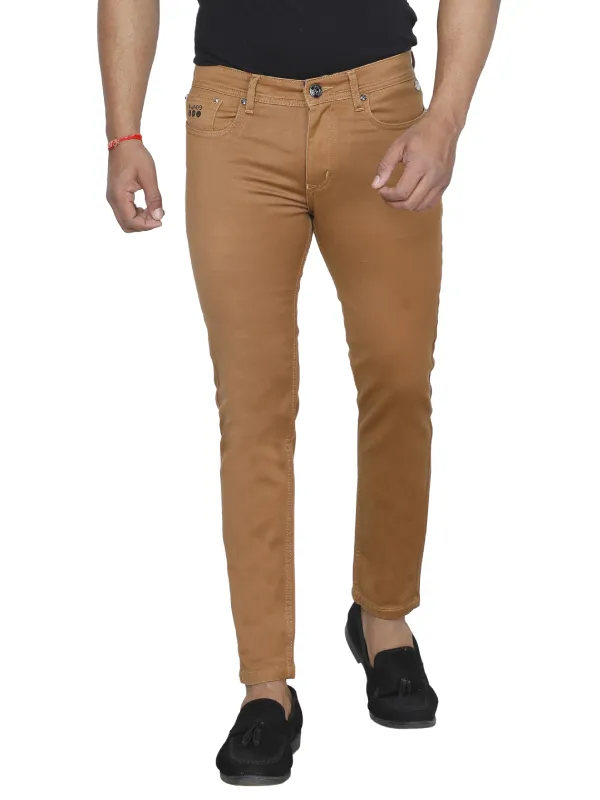 Men Lite Brown Jeans In Najafgarh
