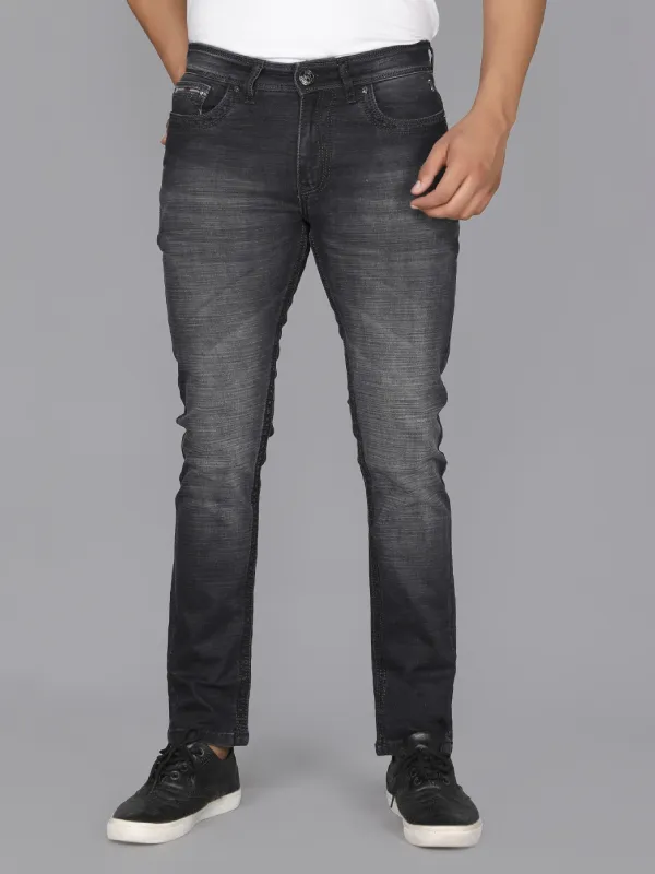Men High Waisted Jeans In Serchhip