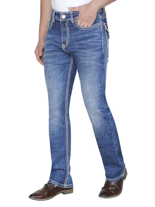 Men Bootcut Fit Jeans In Shahjahanpur