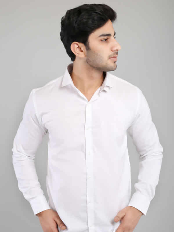 Men Plain Shirt In Shravasti