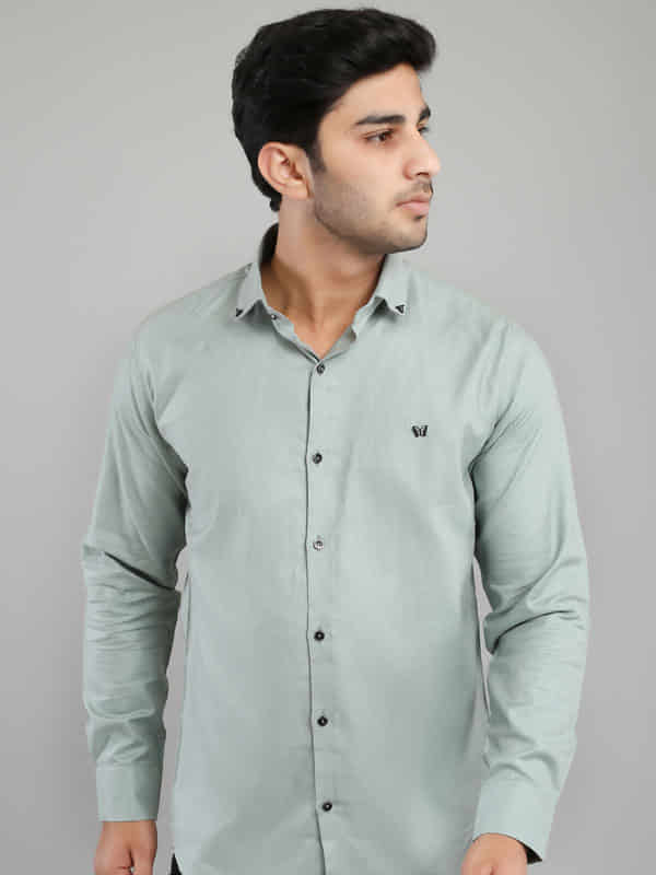 Men Oxford Cotton Shirt In Bishnupur